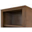 Bibliothèque ouverte en bois Harker Damon