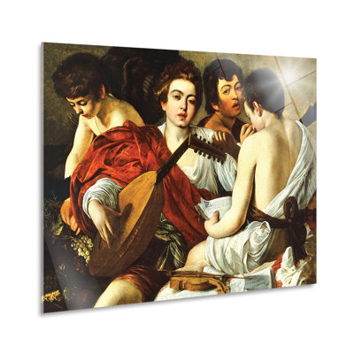 Concert by Caravaggio - No Frame Painting