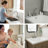 4 Inch 2-handle Bathroom Sink Faucet with Drain Assembly-118659767