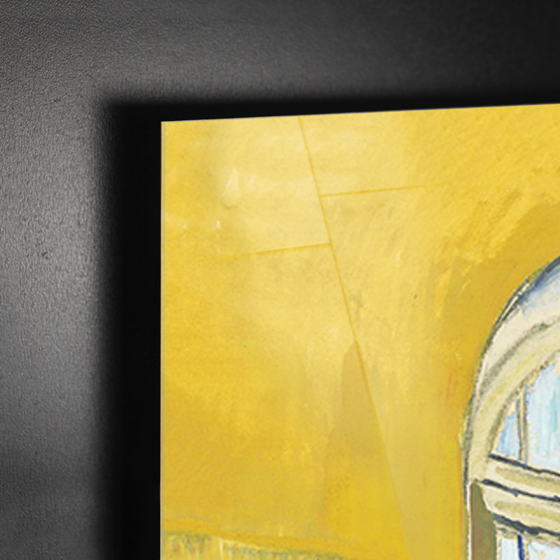 Window Into The Studio by Vincent Van Gogh - No Frame Painting on Plastic / Acrylic, 95cm H x 65cm W