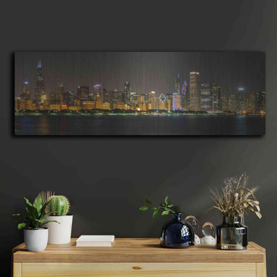 «Chicago Cityscape Baseball» par AKG