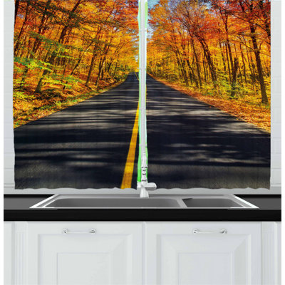 Pointed Kitchen Curtain