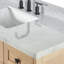 ARIEL Monroe 49 Single Sink Bathroom Vanity with Italian Carrara Marble Top-2128345934-2084886921-2084865759