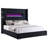Stoehr 67-Inch Upholstered Fireplace Bed-1802398008-1802398010