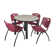 Albaugh 42" L Round Breakroom Table