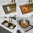 Single Bowl Undermount Workstation Kitchen Sink