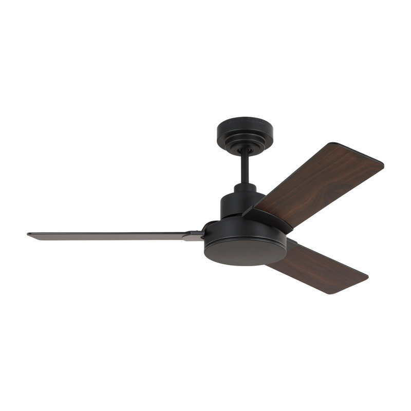 Elvis 44'' Ceiling Fan, Midnight Black