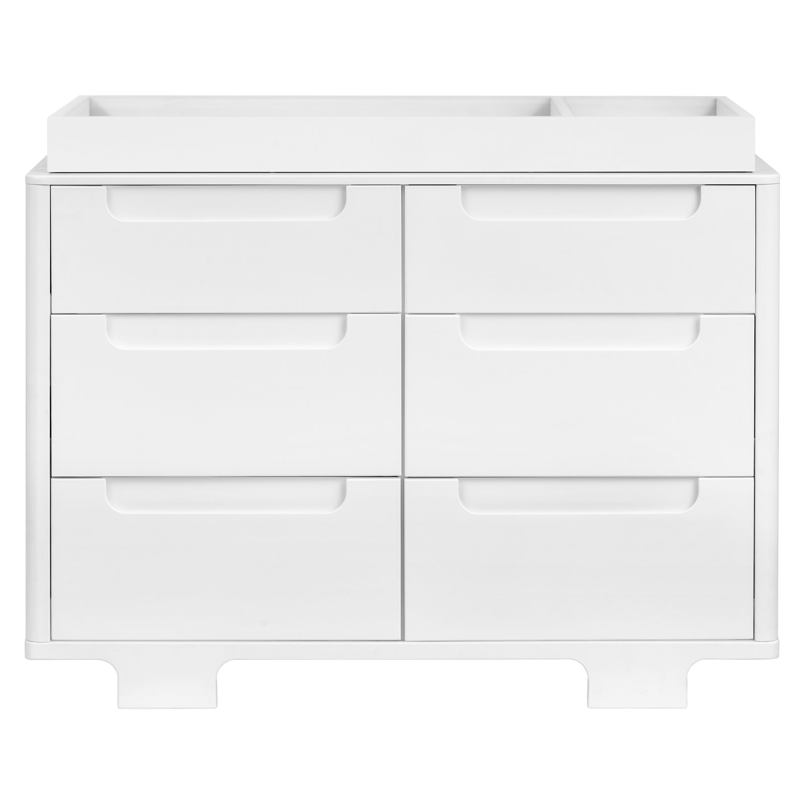 Yuzu 6-Drawer Dresser, White
