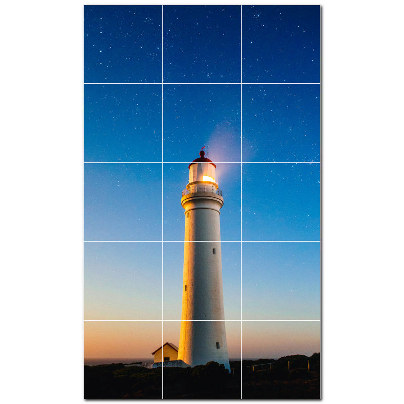 Murale décorative en céramique 4,25 po x 4,25 po