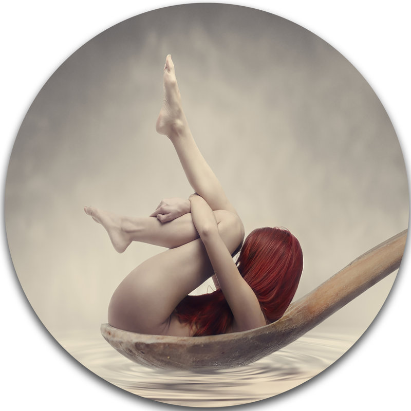 «Beauty Bath», reproduction d'impression, H 38 po x l 38 po x P 1 po, Métal
