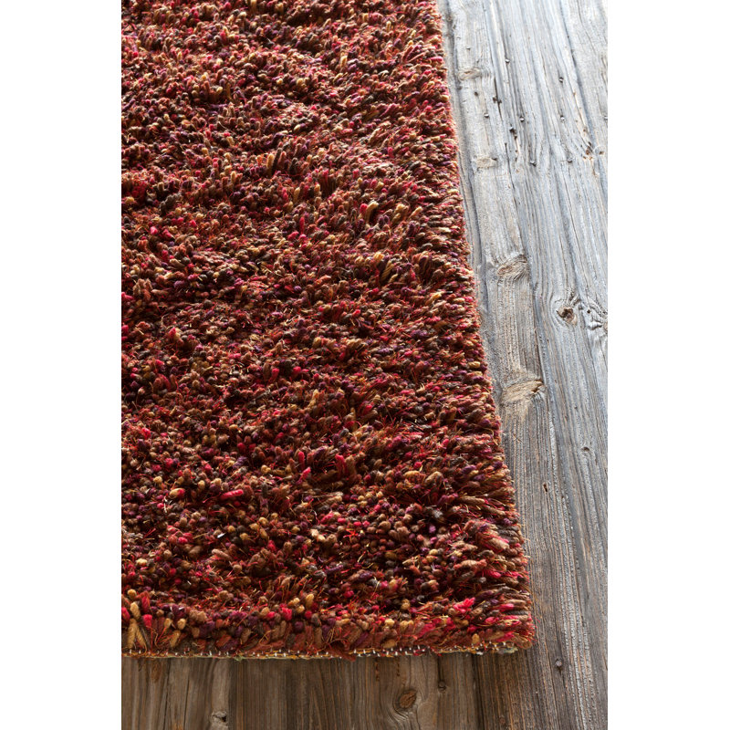 Estilo Red Area Rug, Rectangle 9' x 13'