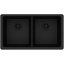 Évier de cuisine à double cuve encastrable l 18,5 po x L 33 po Quartz Classic