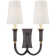 Thomas O'Brien Delphia Large Double Arm Sconce