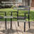 6-Person Round Patio Dining Set With Stackable Chairs-1948938036