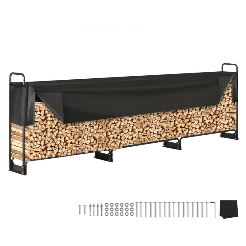 386.1cm W Metal Log Rack