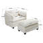 Canapé surdimensionné d'intérieur, repose-pieds portatif, canapé-lit simple Boucle avec siège plus large, coussin double profond-1066865286
