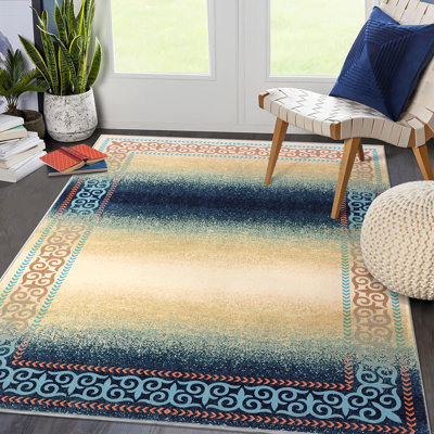 Tapis dégradé lavable Modern