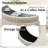 Crescent-shaped Faux Fur Storage Ottoman-770304869