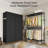 43.3-inch Wide Clothing Rack On Wheels