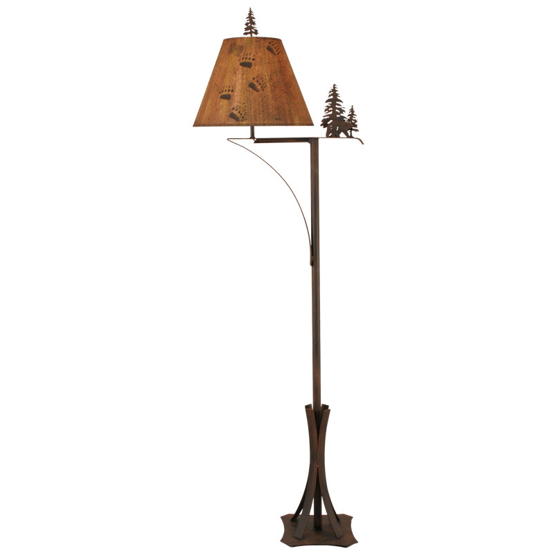 Ridgway 64.5'' Black Task Floor Lamp