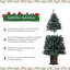 54' H Lighted Artificial Christmas Tree