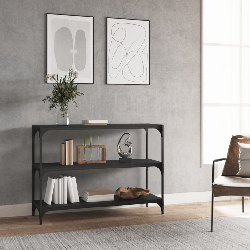Casebier 70.5cm H Standard Bookcase, Grey Sonoma, 70.5cm H x 100cm W x 33cm D