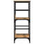 Amesha 82cm H x 50cm W Metal Etagere Bookcase
