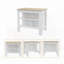 Rockaway 3-Shelf Kitchen Island-1365240888-1365240887