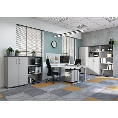 Chien Metal Base Executive Desk