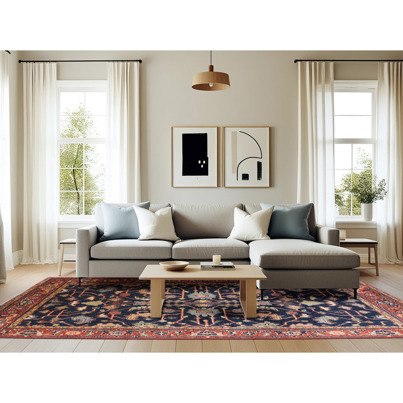 Pai Oriental Indoor Rug, Rectangle 6' x 9'