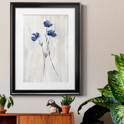 Indigo Botanical III par J Paul - reproduction de cadre photo