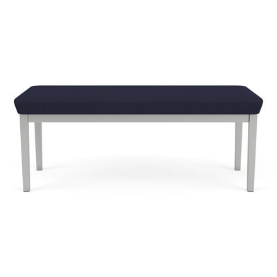 Lenox Steel Waiting Reception 2 Seat Bench Metal Frame