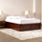 Concord Solid Wood Platform Bed with Footboard & Storage Drawers -126305380-96140429