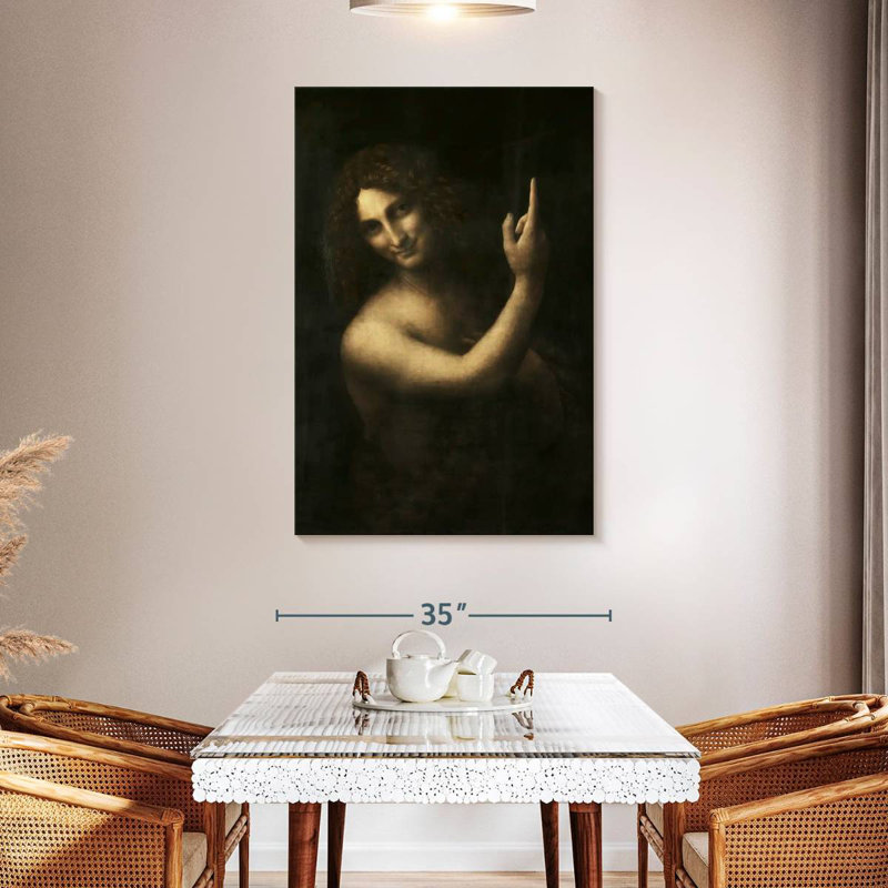 Adella Saint John The Baptist, 48" H x 32" W