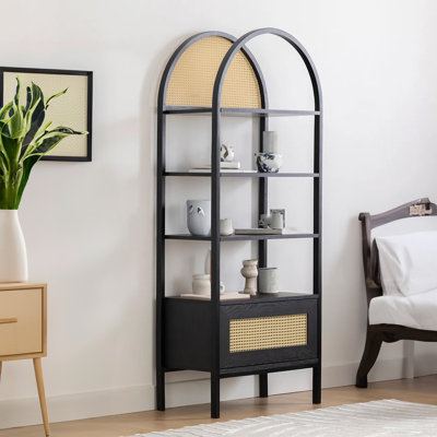 Bibliothèque géométrique H 72,83 "x l 29,92"