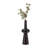 Modern Aluminum and Metal Vase with Sculptural Silhouette and Contemporary Design-1104350641