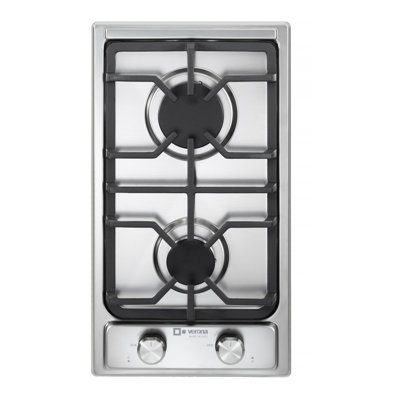 12" Gas Cooktop with 2 Burners