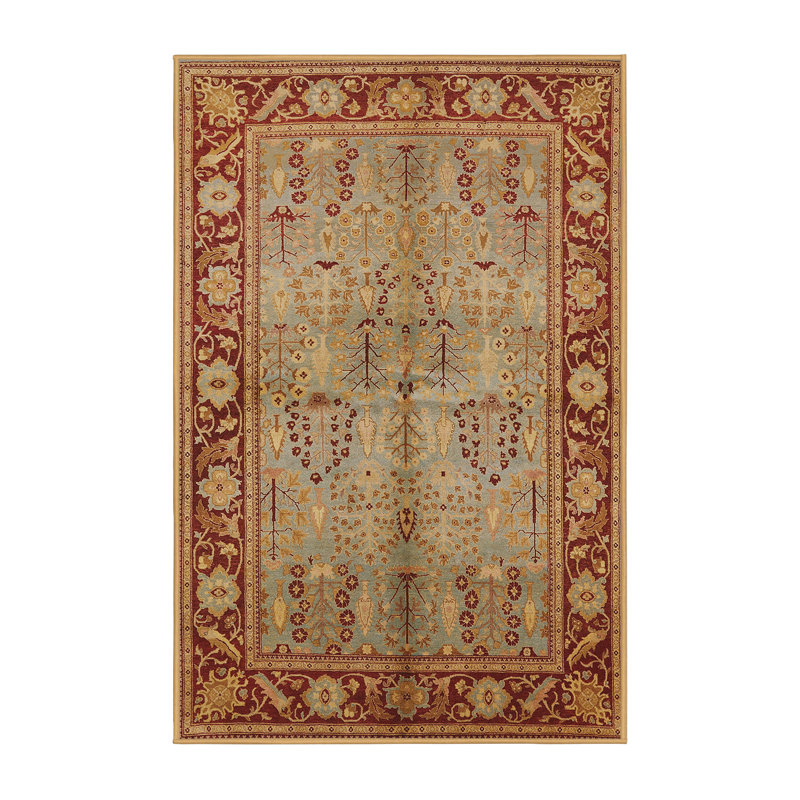 Tapis oriental beige / bleu / rouge Sightrygg, Rectangle 2 pi x 3 pi