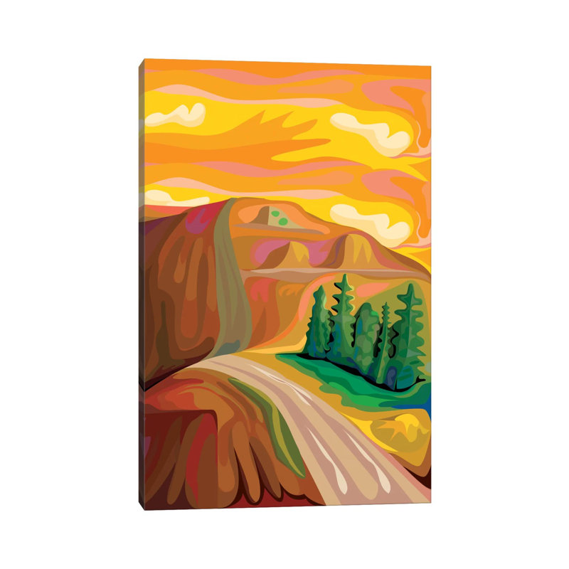 Bloom II by Charles Harker - Wrapped Canvas Painting, 101.6 cm H x 66.04 cm W x 1.91 cm D