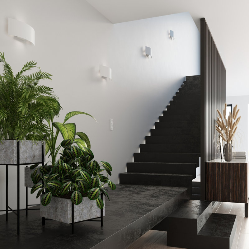 Wall lamp MAGNUS white, White
