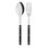 Bistrot Solid 2 - Piece Stainless Steel Flatware Set