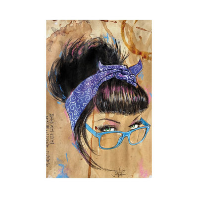 Retro Hyped by Loui Jover - Print on Canvas
