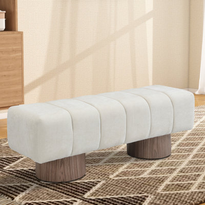 Banc rembourré l 50 po