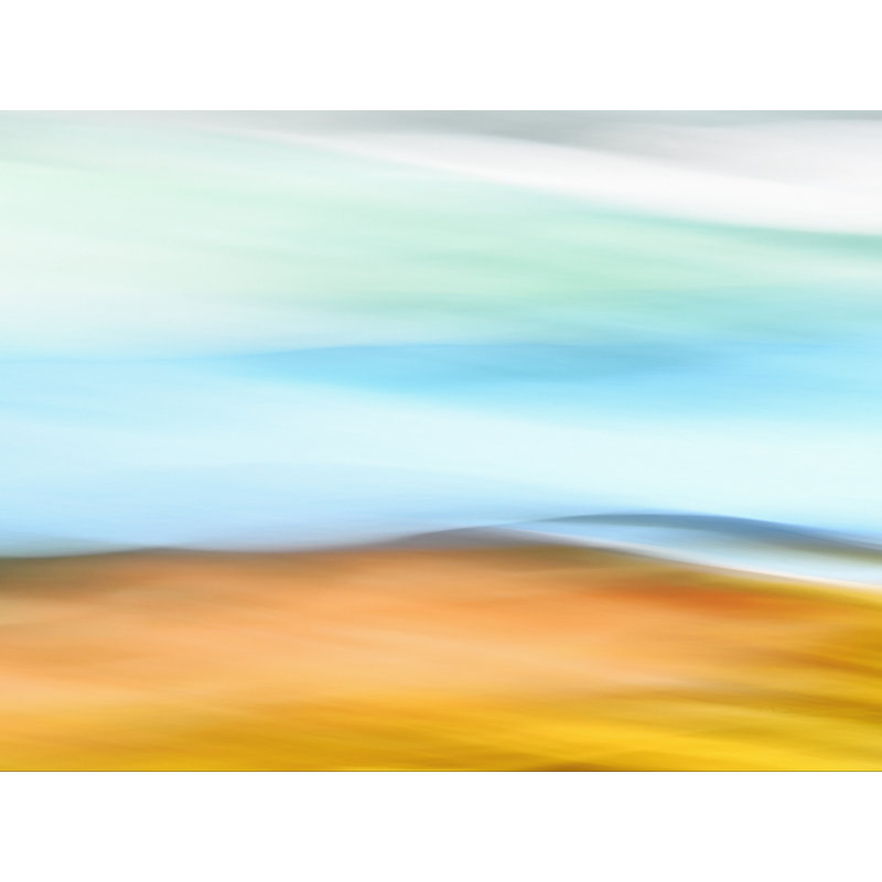 Moved Landscape by Rica Belna - Painting, 24" H x 32" W x 1.5" D, Wrapped Canvas, 25" H x 33" W