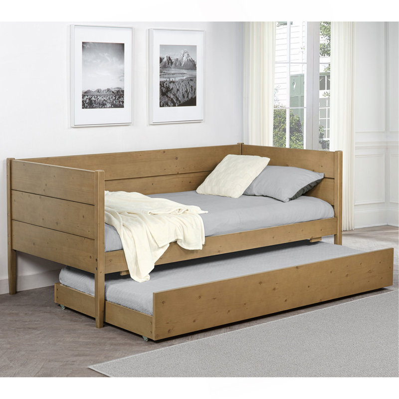 Lit de jour simple avec couchette Stewart
