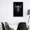 Poly Art Bull - reproduction d'art murale - toile encadrée