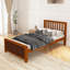 Twin Size Wood Platform Bed-1563057008