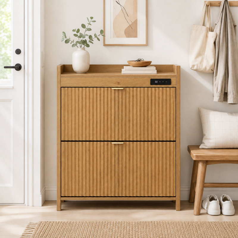 12 Pair Shoe Storage Cabinet