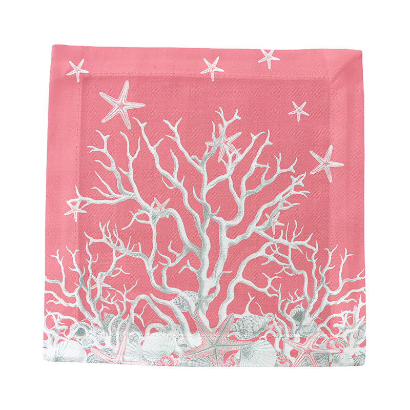 Square Napkins, Pink
