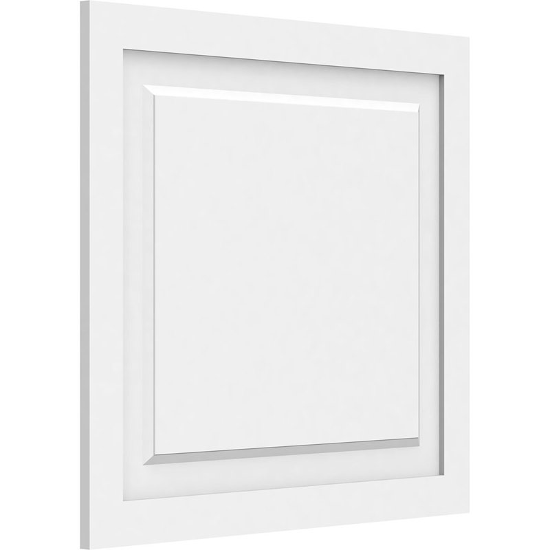 Harrison Raised Decorative Wall Panel, 24"H x 26"W x 0.63"D